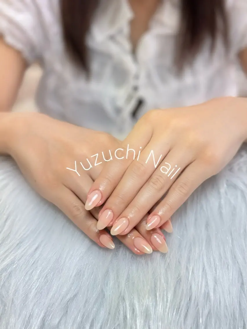 ネイル フットネイル 夏ネイル ワンホンネイル Yuzuchi Nailのネイルデザイン