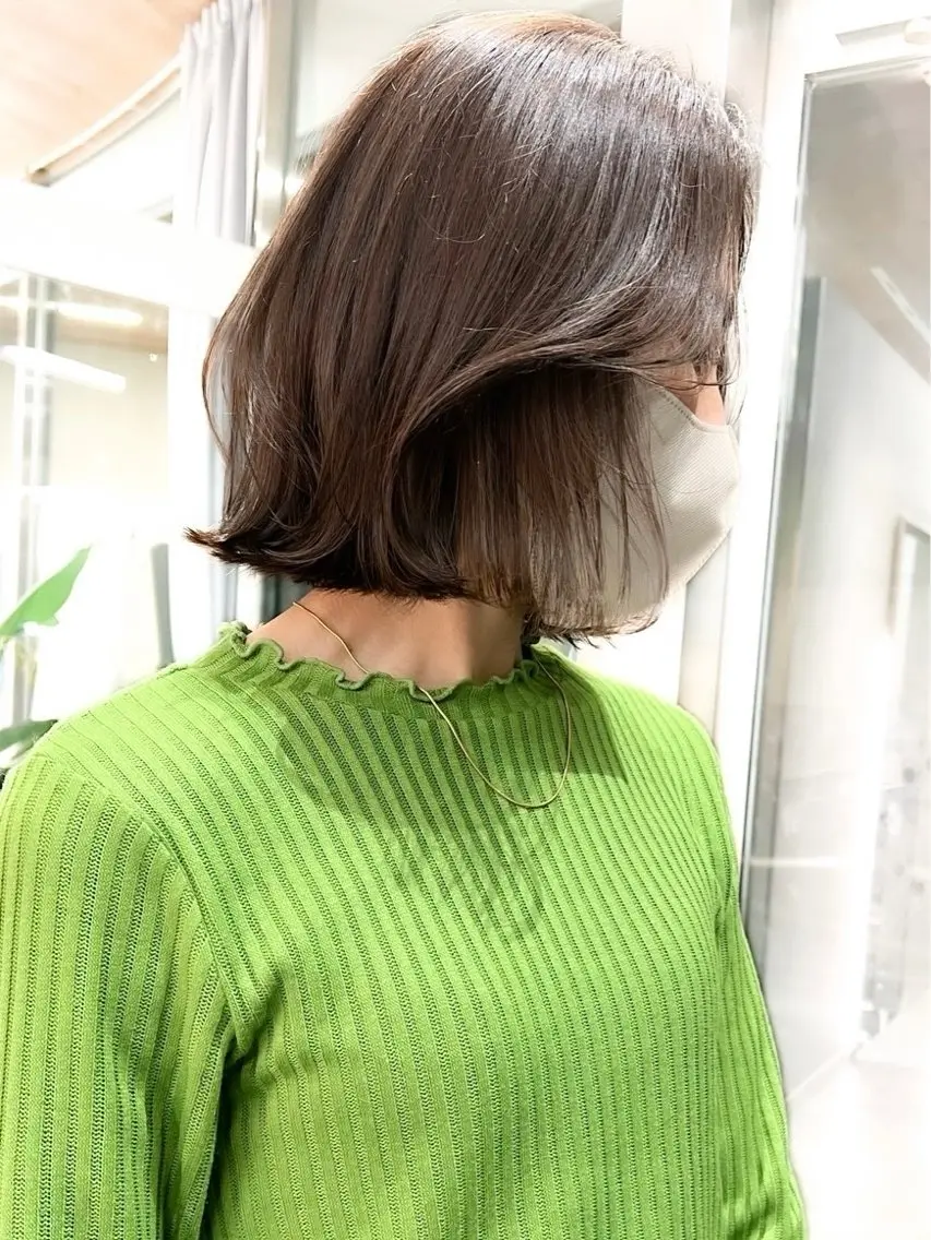 ショート ショートボブ ボブ ハイライト 髪質改善 レイヤーカット ショートカット/ボブ /レイヤー/ヨシミのヘアスタイル