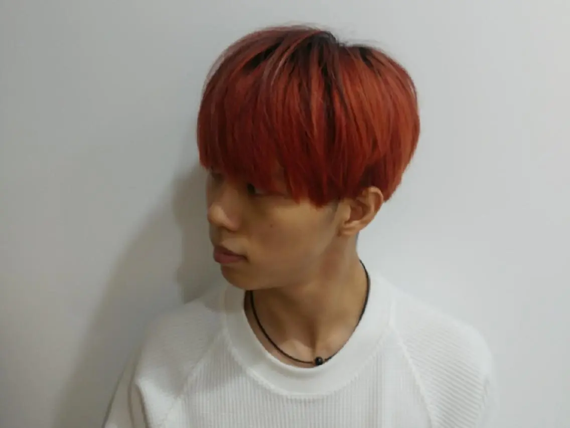 ショート メンズ カラー HORI 　tのヘアスタイル