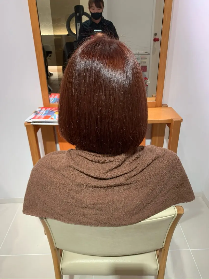 ミディアム manarino マリのヘアスタイル