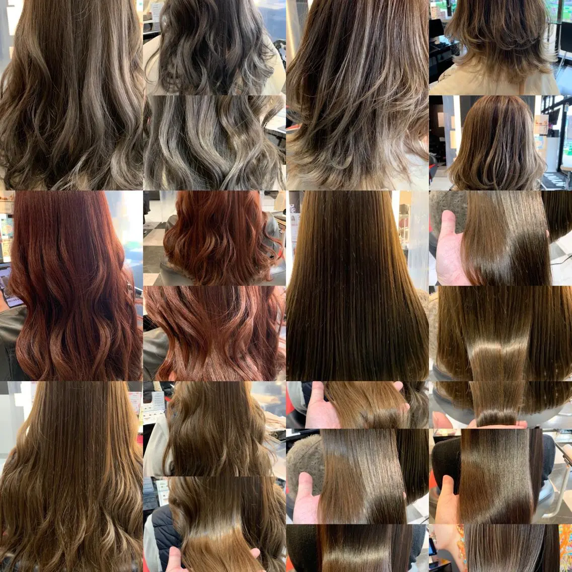 ✨人気No.1✨デザインカット & 高発色ヘアカラー&プラチナアクア✨の写真