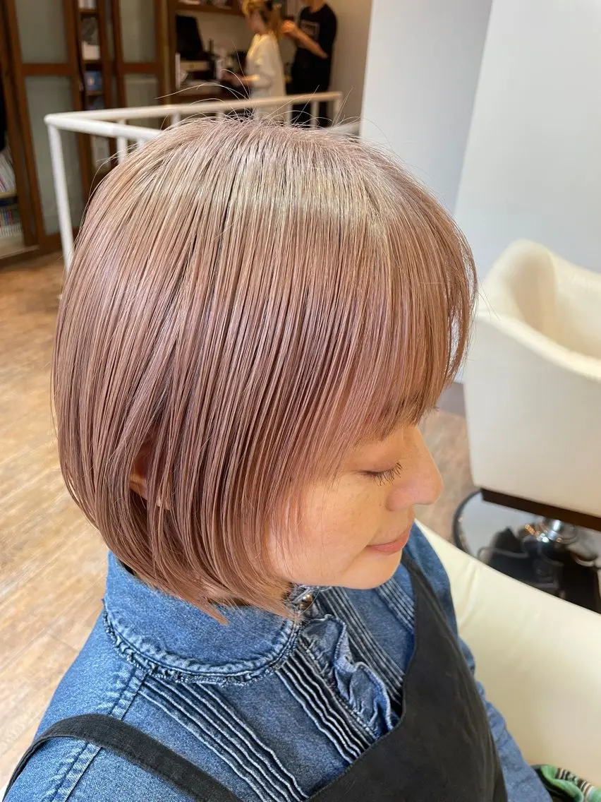 ミディアム カラー カット ヘアカラー トリートメント 小山功陽 /メンズスタイルのヘアスタイル