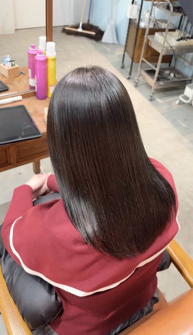 ミディアム カット ヘアカラー トリートメント SONO 【一宮】のヘアスタイル