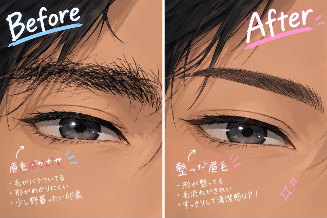 アイブロウ 『MEN'S専門』 Miyuの眉毛・アイブロウイメージ