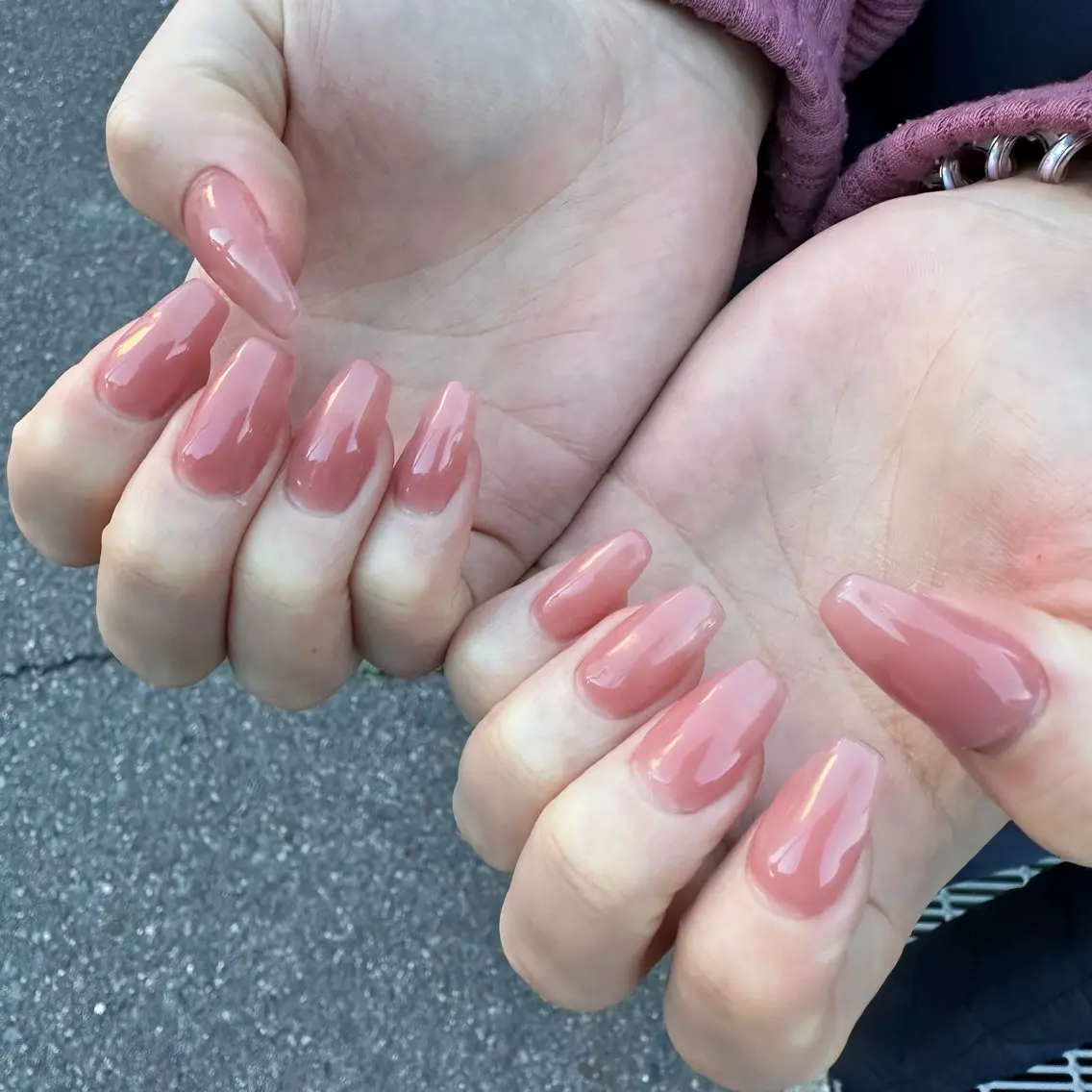 ネイル ピンク nail salon 凪のネイルデザイン