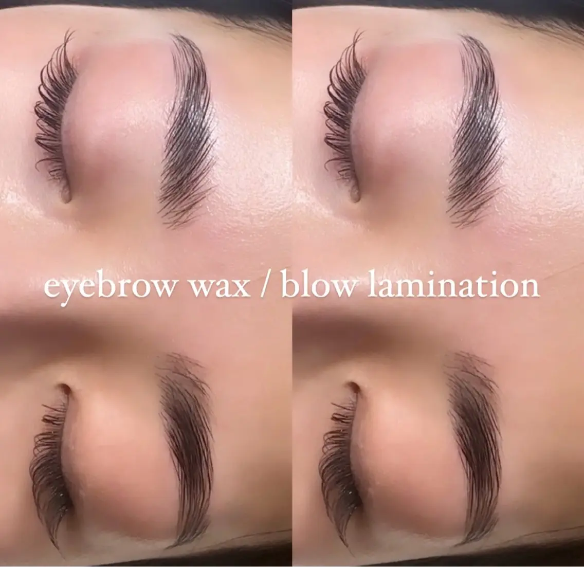 🌿ブローラミネーション(眉パーマ，ワックス付き)の写真