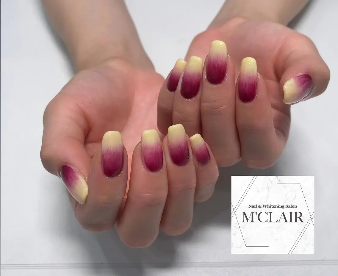 ネイル グラデーション M'CLAIR makikoのネイルデザイン
