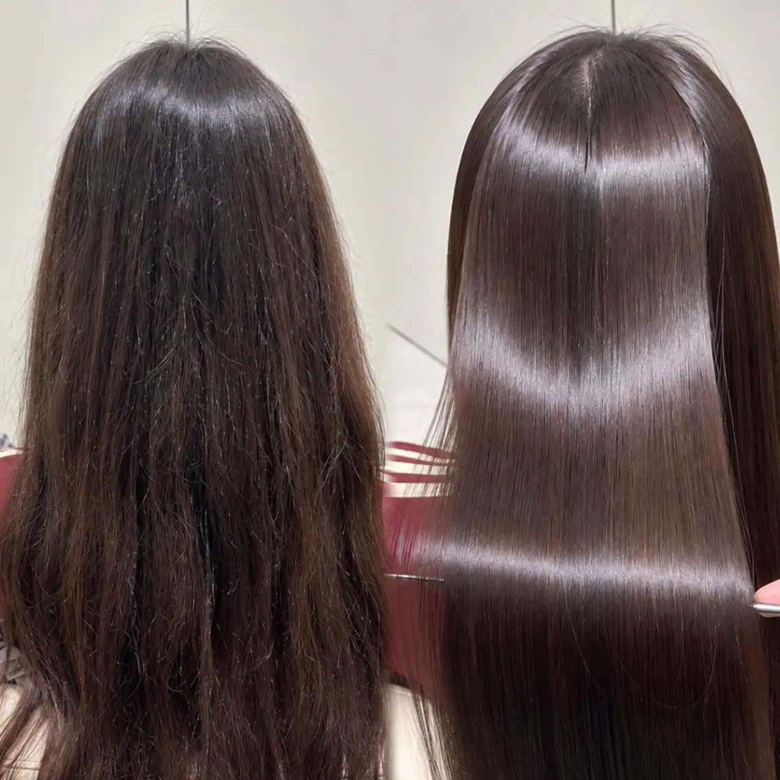 ロング カット ヘアカラー 縮毛矯正 🪞髪質改善縮毛矯正 つや髪特化🪞／あおのヘアスタイル