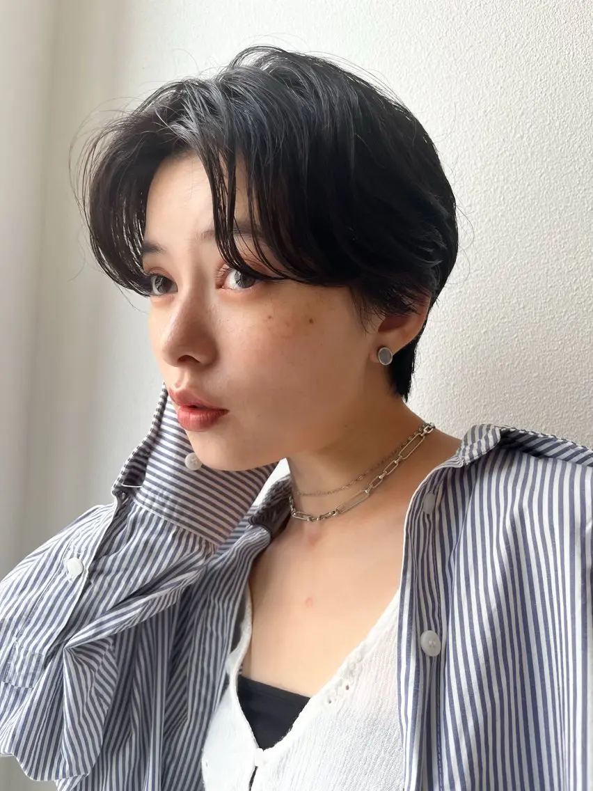 ショート ハンサムショート ショートヘア 銀座 ショートヘア Nakasanのヘアスタイル