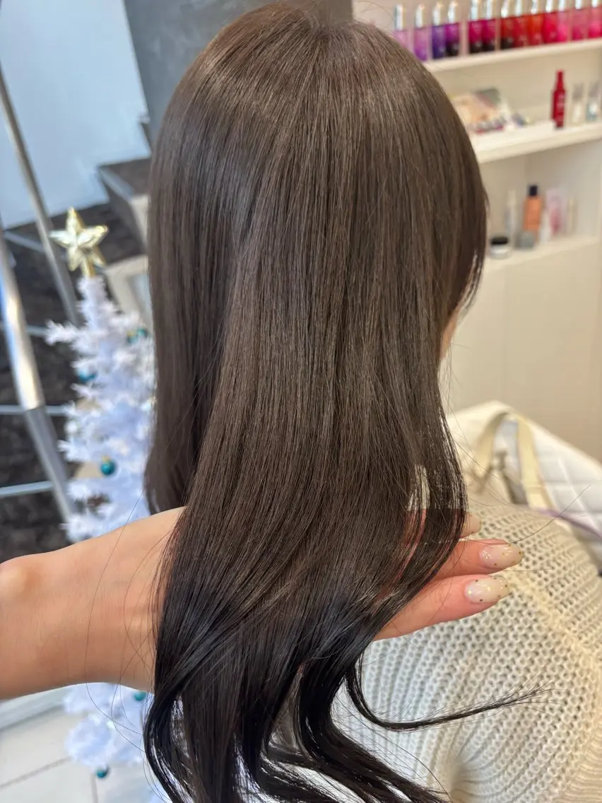 ロング カラー イルミナカラー BiBi 武田 あやのヘアスタイル