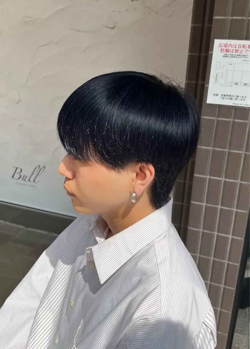 メンズ メンズ韓国風 韓国マッシュ マッシュ Men's NAM 八角のヘアスタイル