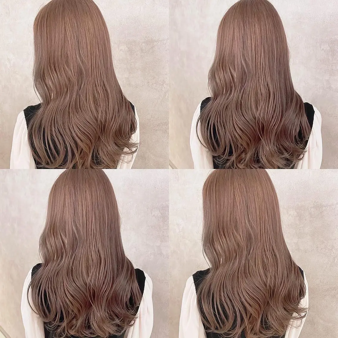 ロング カラー ベージュカラー ヘアカラー トリートメント 渋谷:インナーカラー ／🍒エリカ🍒のヘアスタイル