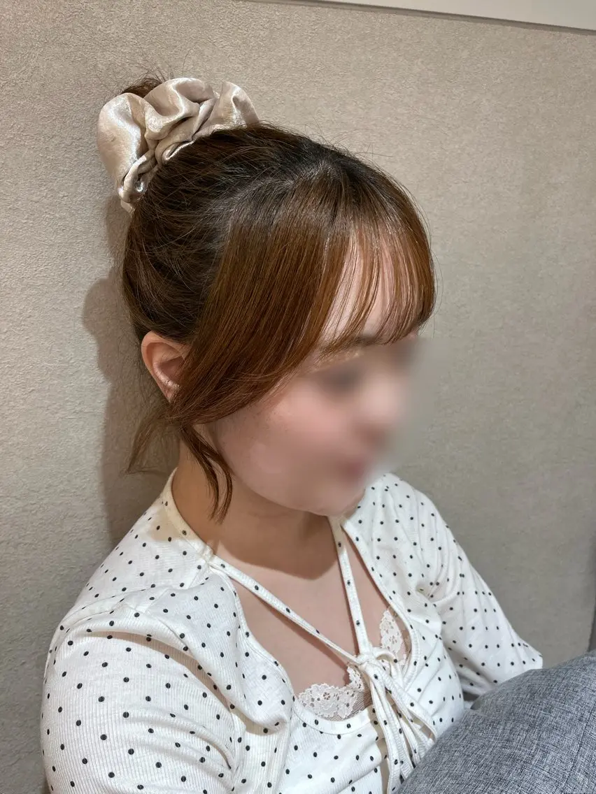 【当日予約可能💇♀️】前髪カット+顔周りカットの写真