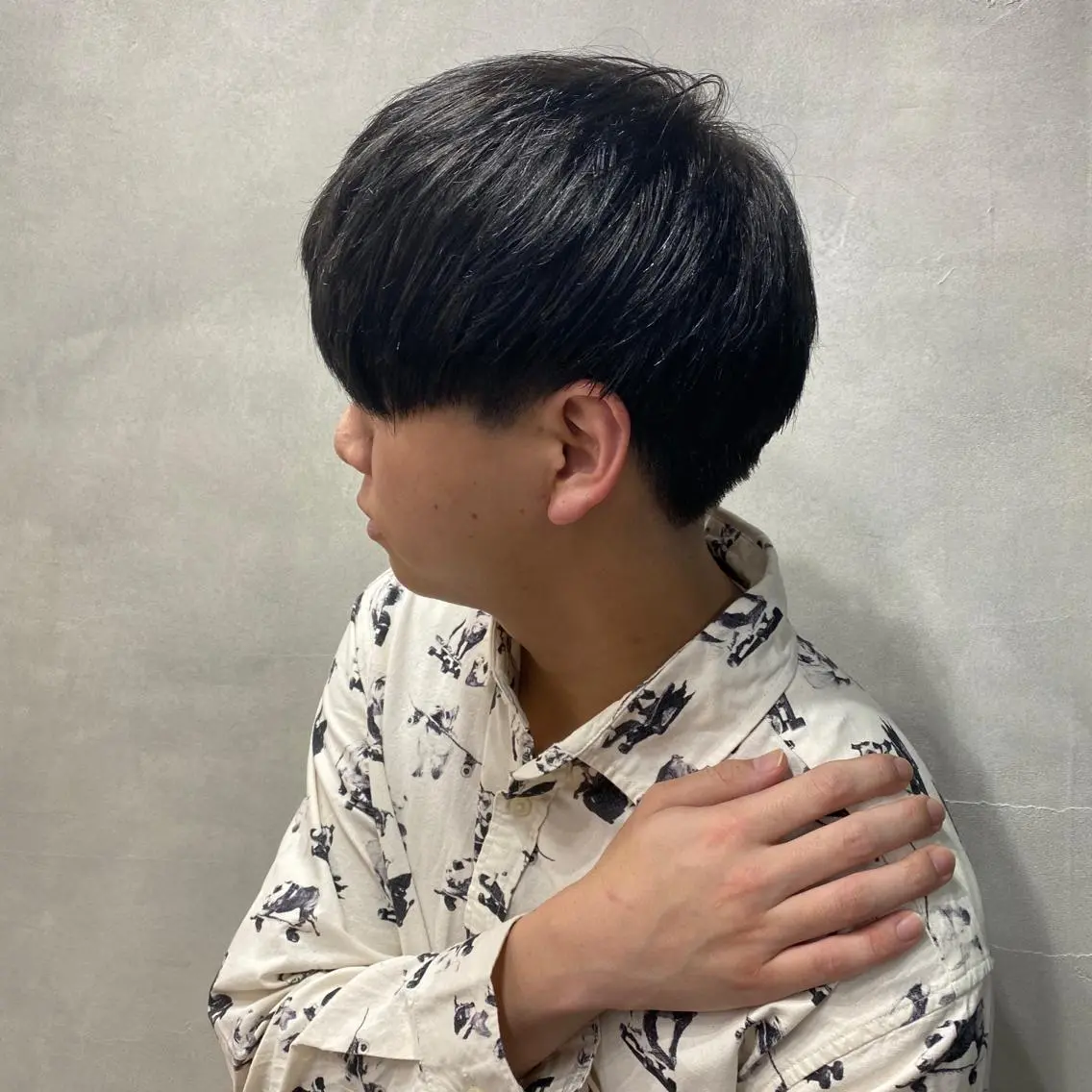 ショート カラー メンズ FAAM Tsuneのヘアスタイル