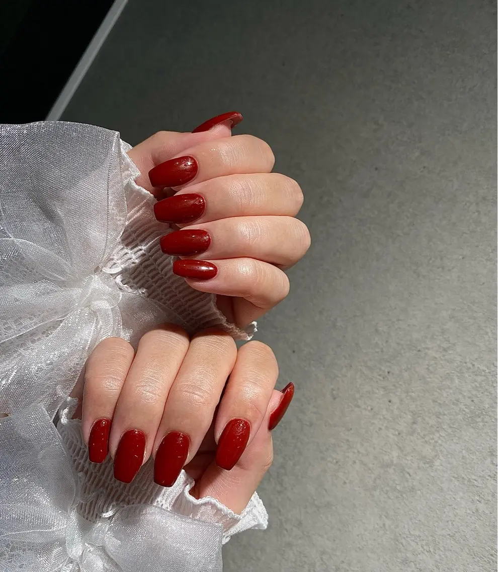 ネイル I-nailロング /ワンホン/キラキラのネイルデザイン