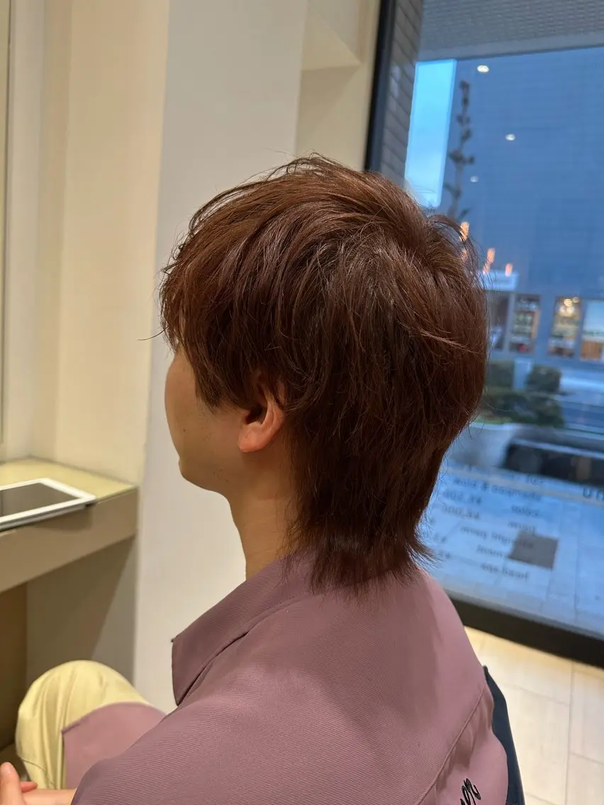 メンズカット、カラーの写真