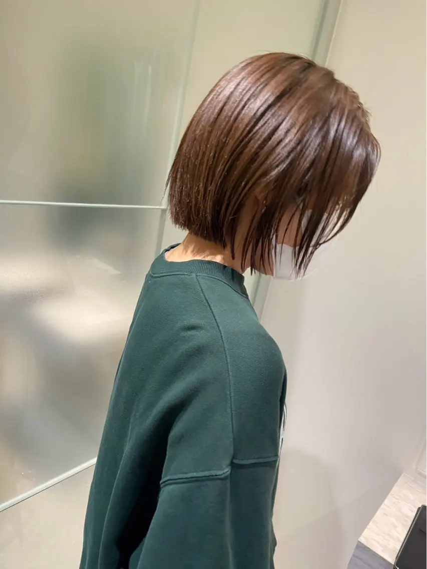 ショート 🌱大森柚紀🐇 うる艶髪🫧のヘアスタイル