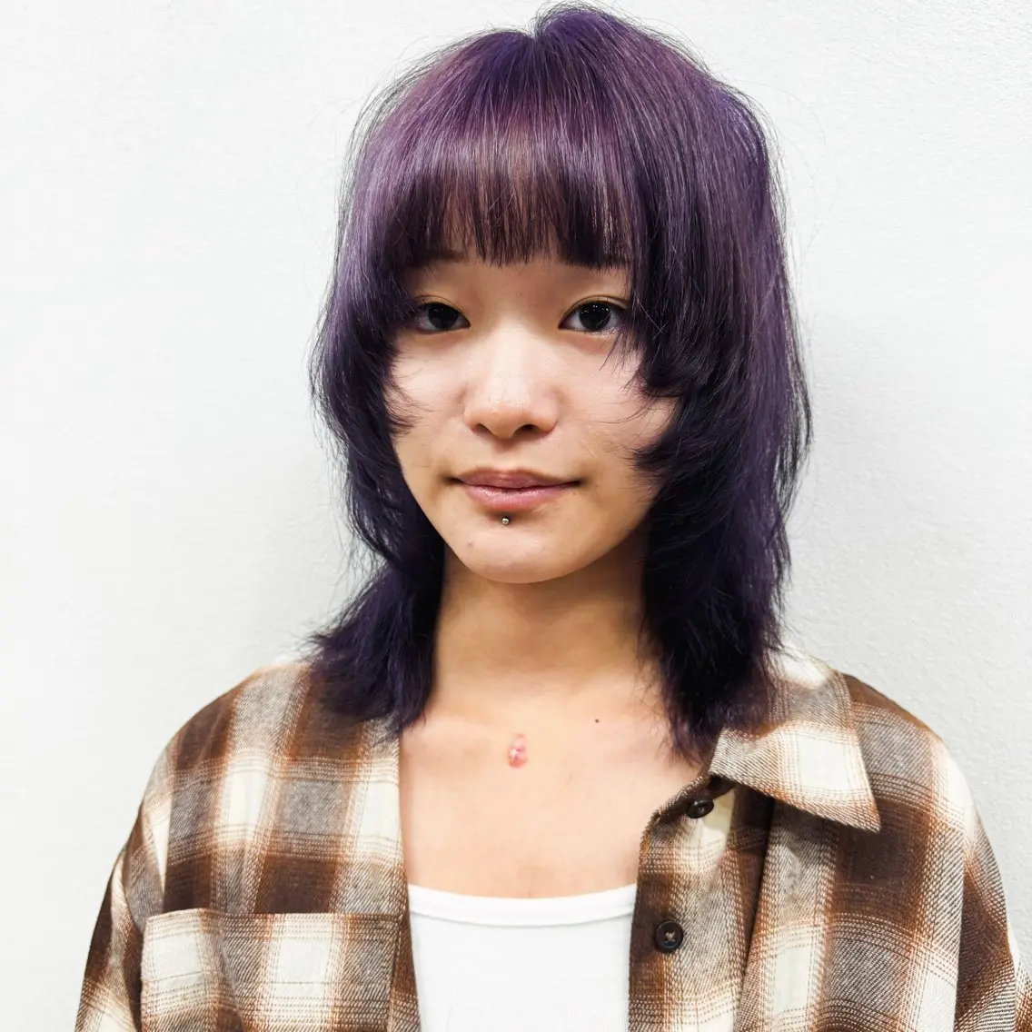 ミディアム カラー ヘアカラー パーマモデル募集中 渥美翔人のヘアスタイル