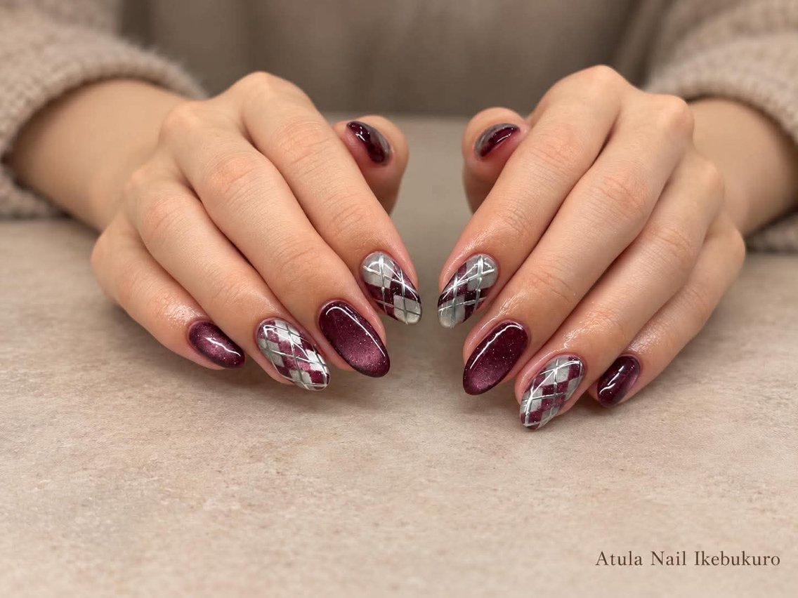 ネイル ハンドネイル ATULA nail Mariのネイルデザイン