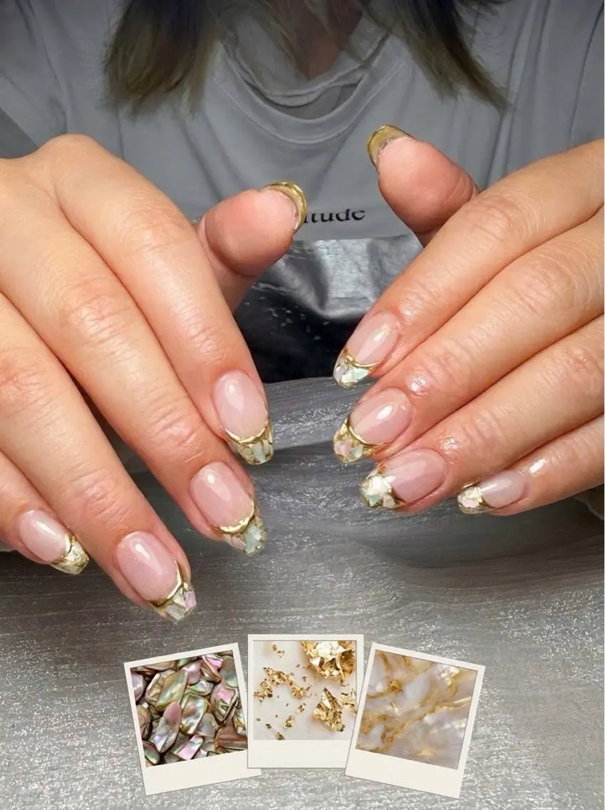 ネイル アートネイル 韓国ネイル 持ち込み ワンホンネイル ハンドネイル Nail Salon An 渋谷店のネイルデザイン