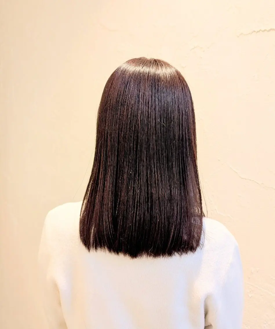 カラー カット ヘアカラー トリートメント 吉田  彩／大人 艶髪 ／ヘッドスパのヘアスタイル