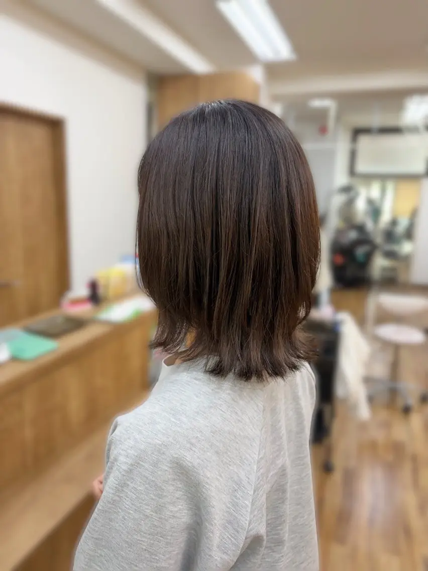 ミディアム 鶴川美容室／ Tajikaのヘアスタイル