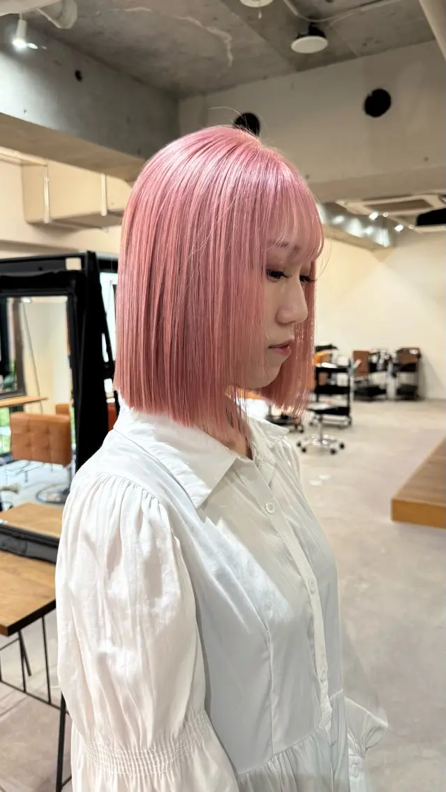 ショート カラー カット ヘアカラー トリートメント 似合わせ特化 /馬場 翼のヘアスタイル