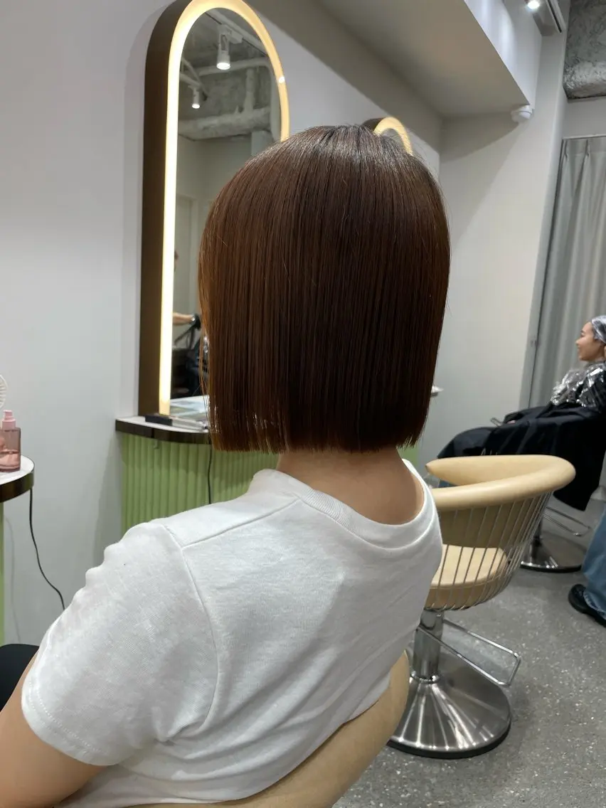 ショート カット トリートメント 🐥ボブ/レイヤー 縮毛矯正/halcaのヘアスタイル