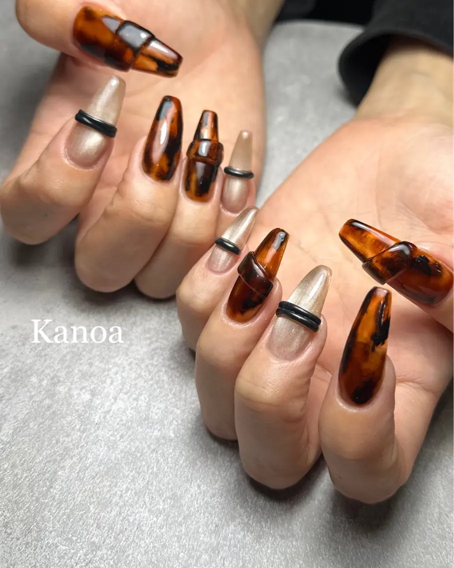 ネイル 持ち込み ハンドネイル megu_ kanoanailのネイルデザイン