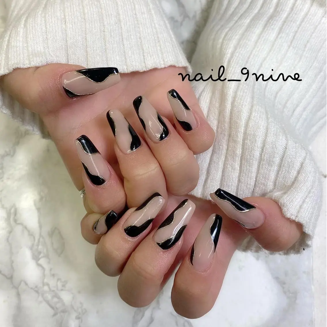 ネイル ハンドネイル nail salon 9NINEのネイルデザイン