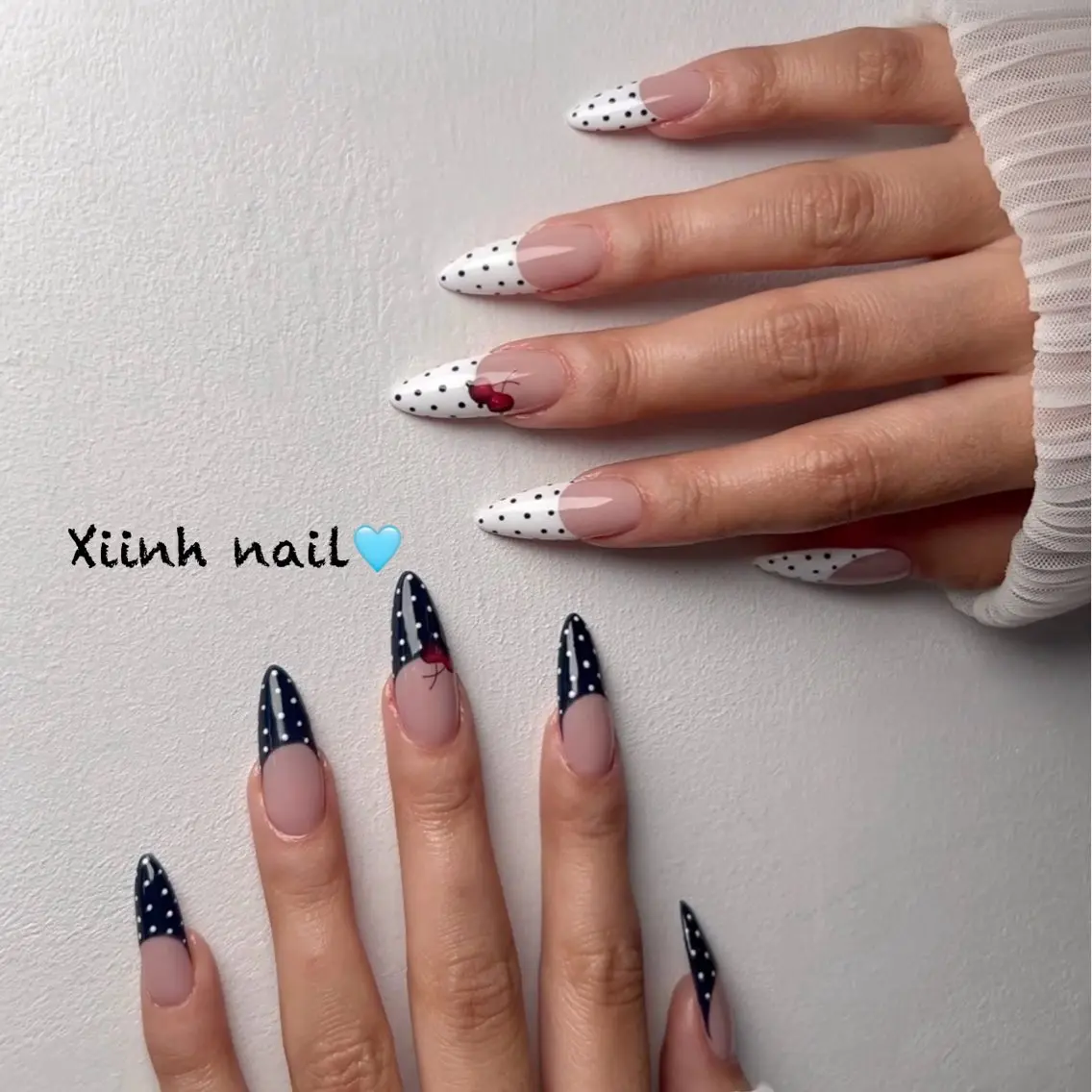 ネイル チークネイル 桜ネイル フットネイル フレンチネイル ジェルネイル ハンドネイル XIINH NAIL SALONのネイルデザイン