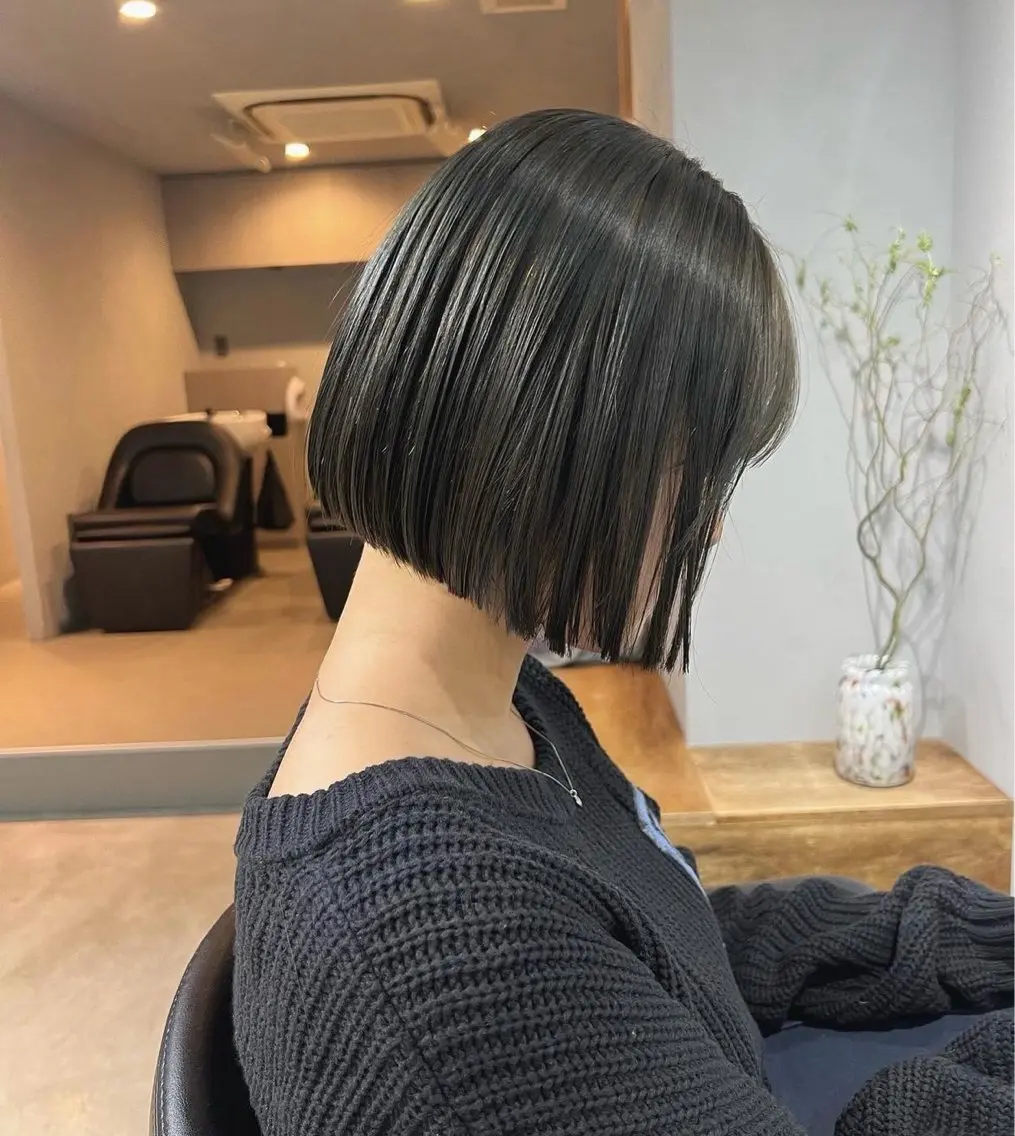 ショート カラー カット ヘアカラー トリートメント akane/ボブ /ブラウンベージュのヘアスタイル