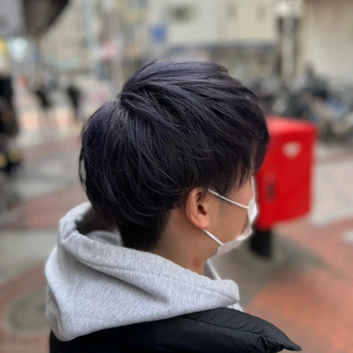 ショート カラー メンズ 橋本 琉磨のヘアスタイル