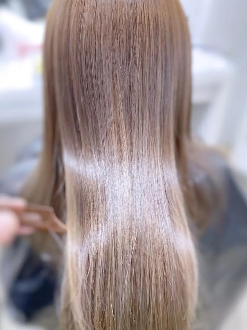 【人気①半永久で超美髪✨】美髪酸性縮毛矯正ストレートエステ★の写真