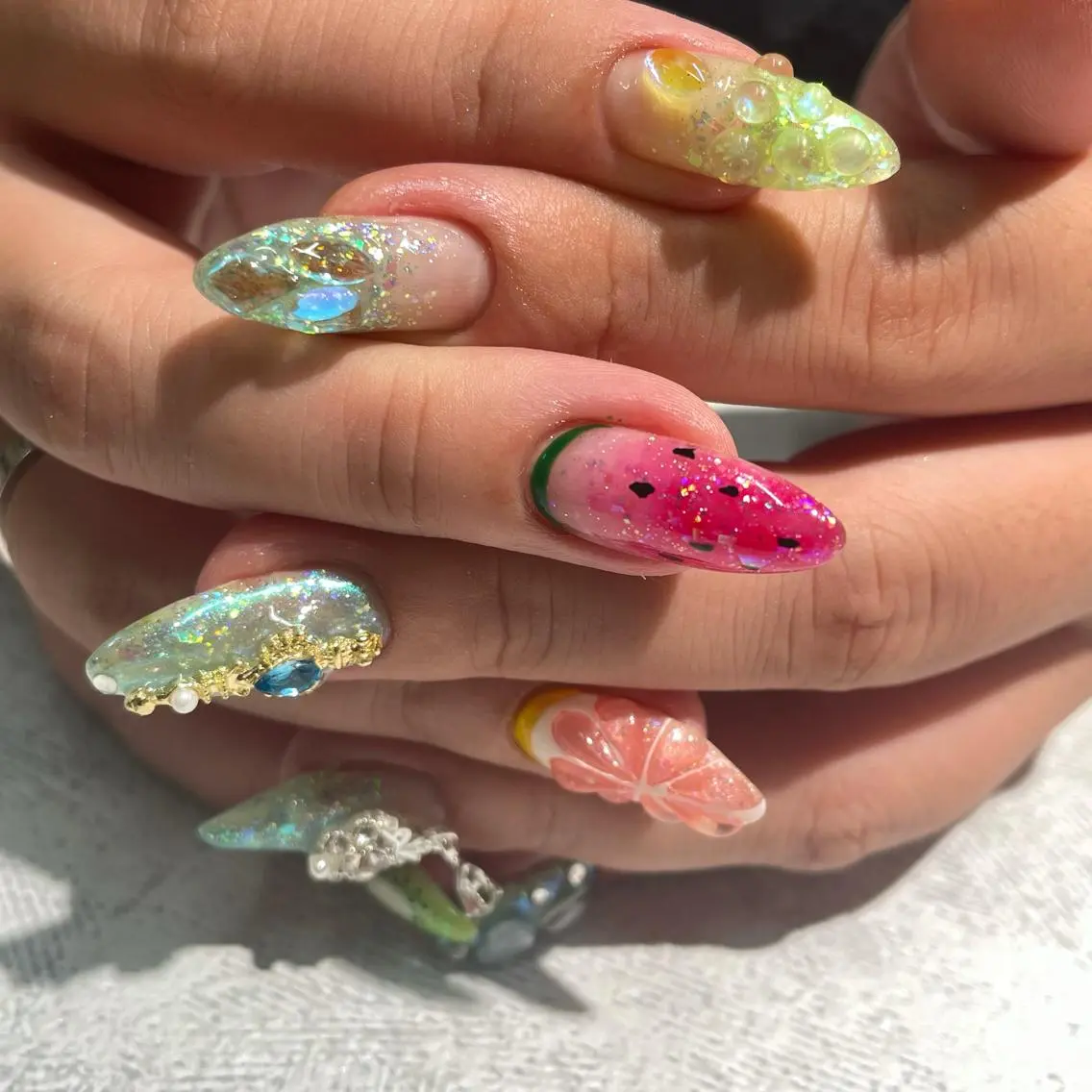 ネイル ハンドネイル ハンドケア nailsalon SuMILEのネイルデザイン