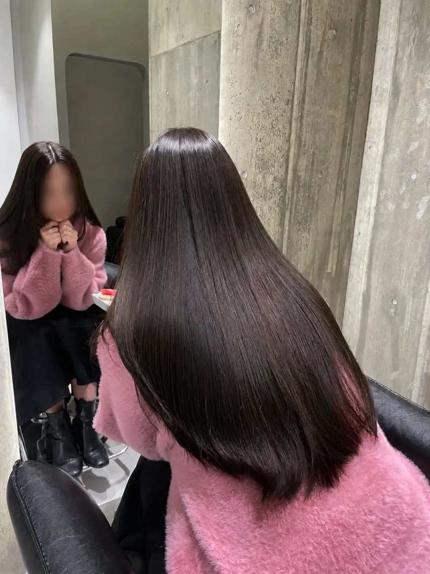 ロング 髪質改善 ヘアカラー 戸倉 竣涼のヘアスタイル