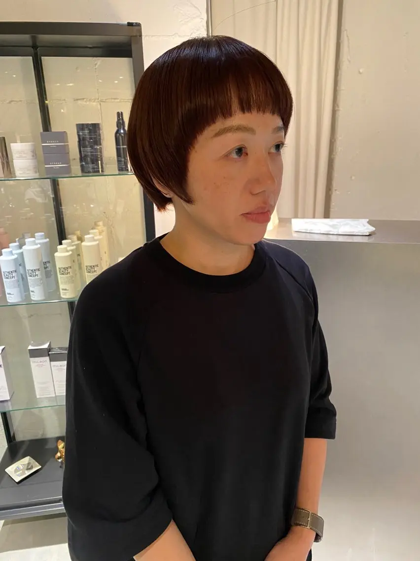 ショート 聖 来のヘアスタイル