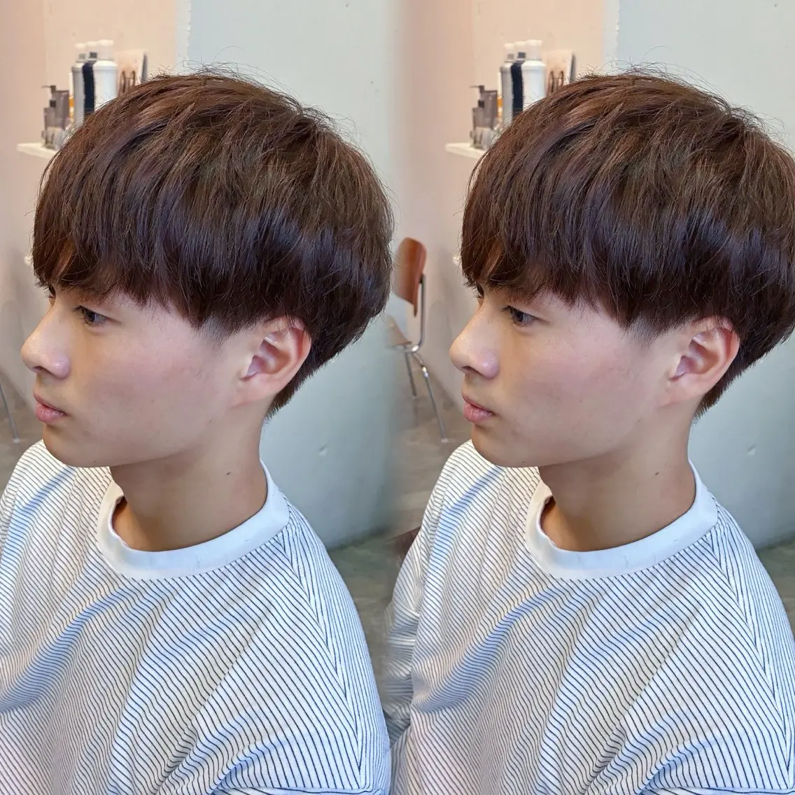 カラー メンズ メンズブリーチ ベージュカラー ブリーチ ブリーチなしカラー 透明感カラー💎✨/ 梅田/KUREAのヘアスタイル