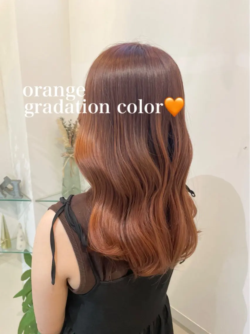 ロング カラー カット ヘアカラー トリートメント 髪質改善カラー🤍 エクステ✨君島由実子のヘアスタイル