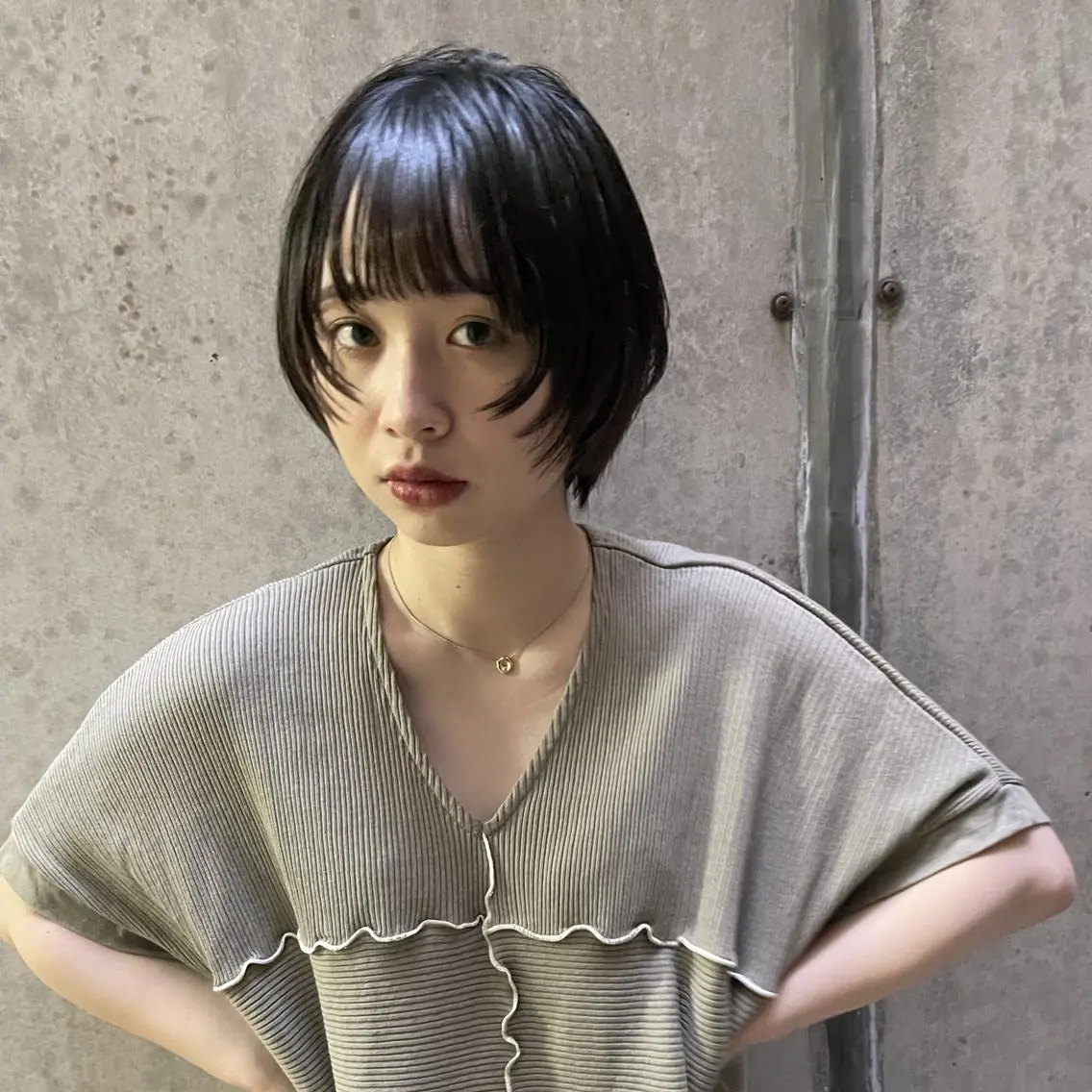 ショート DEEokazaki aoi.Sのヘアスタイル