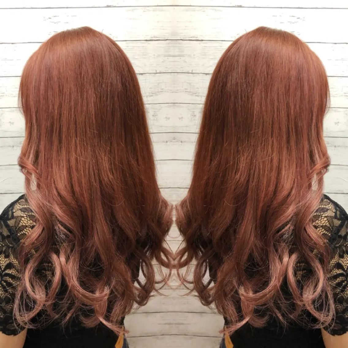 ロング カラー カット ヘアカラー エクステ ヘアセット 韓国ヘア🤍髪質改善 🇰🇷AKANEのヘアスタイル