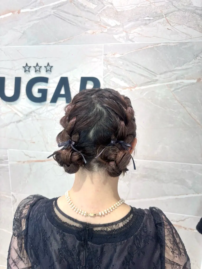 ヘアアレンジ ヘアセット 髪質改善縮毛50% OFF/吉田 響歌♡のヘアスタイル