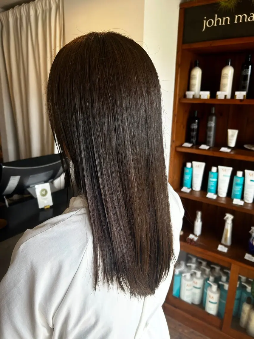 ロング カラー ヘアカラー 小林 沙都のヘアスタイル