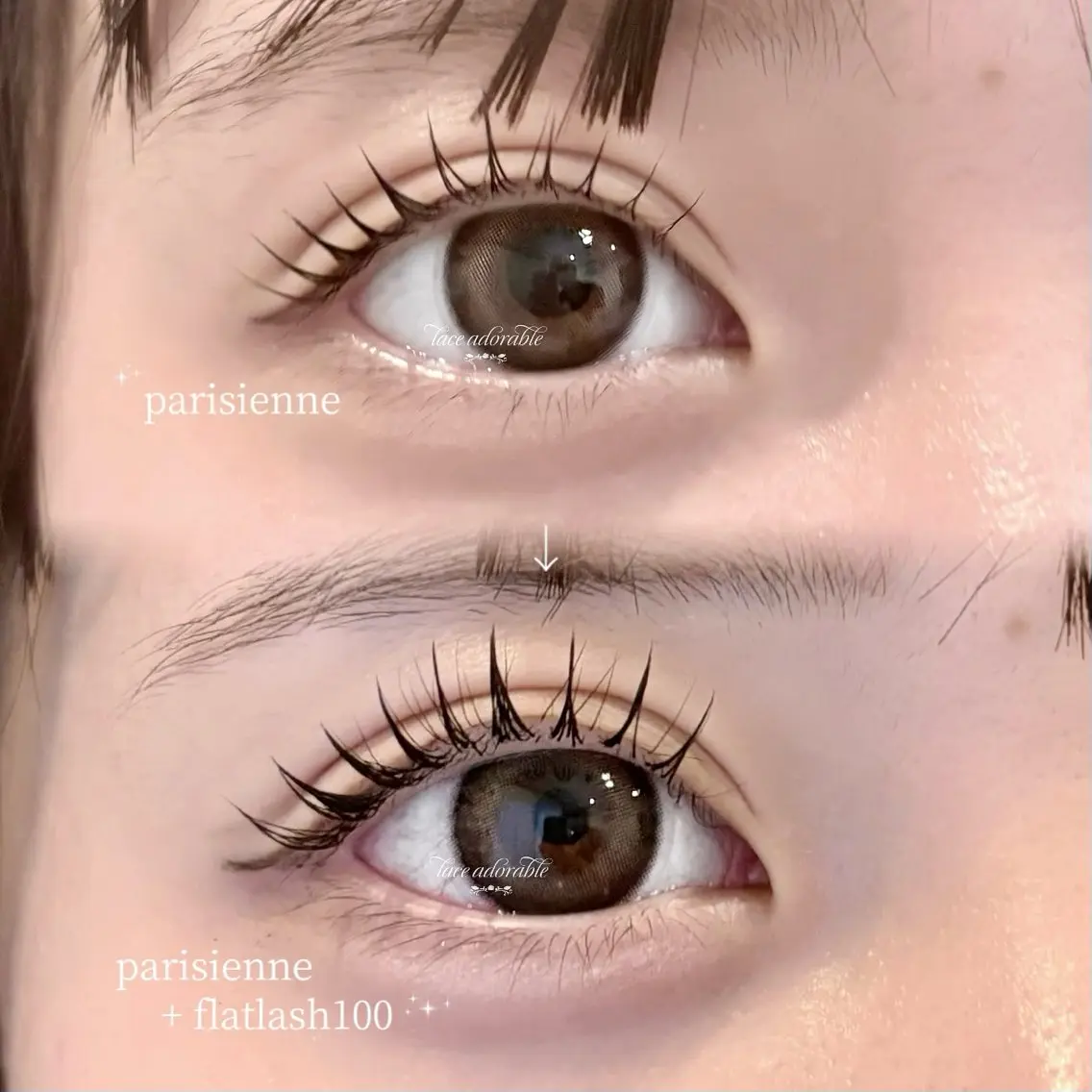 マツエク・マツパ マツエク レース アドラブル eyeのマツエク・マツパデザイン