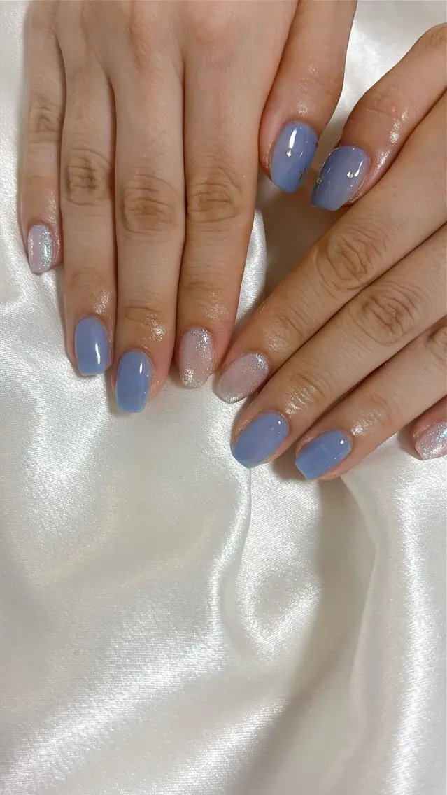 ネイル アニマル柄 オーロラネイル フットネイル フレンチネイル ジェルネイル ハンドネイル mogunail &blowのネイルデザイン