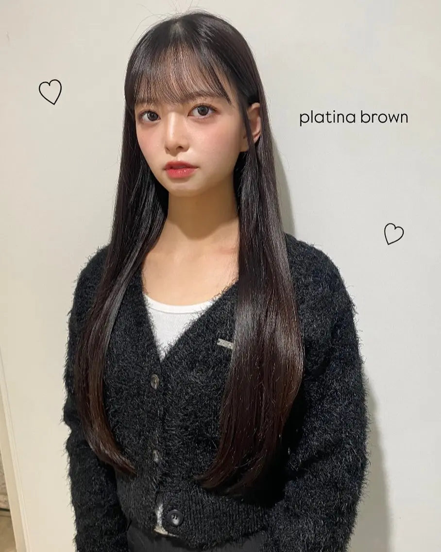 カラー RISAKO レイヤーカット🎀のヘアスタイル
