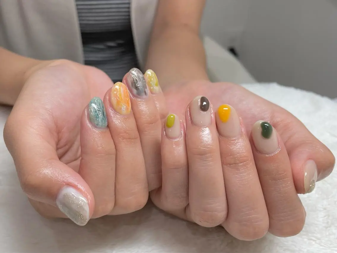 ネイル riri-nail Rie Endoのネイルデザイン