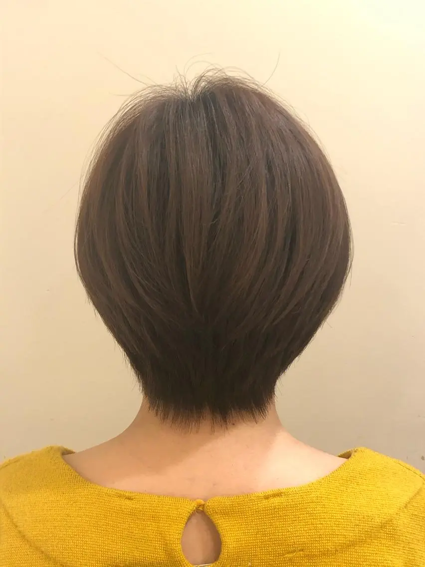 バッサリ✂️スタイルチェンジ女性限定ショートスタイルの写真