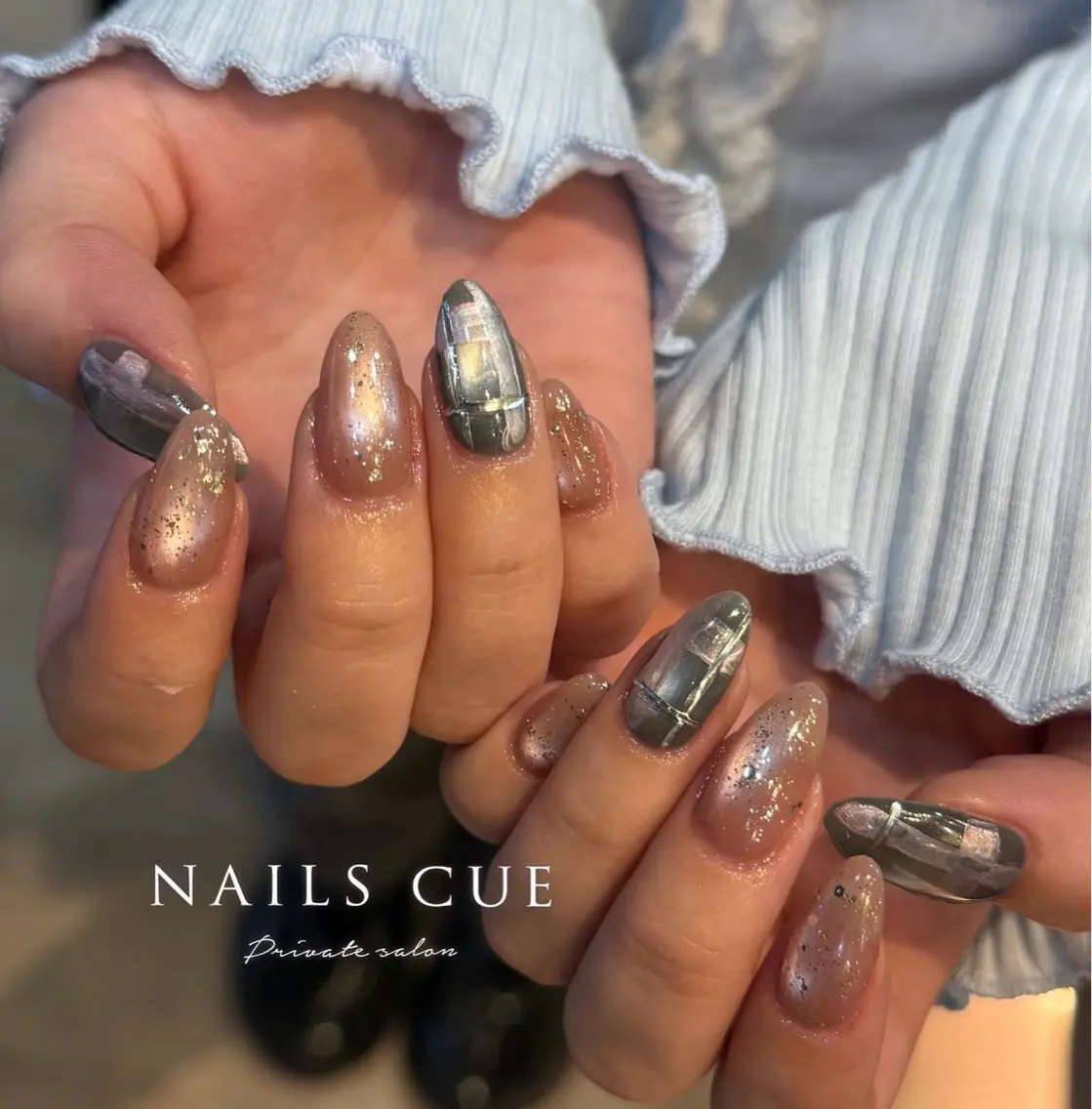 ネイル ハンドネイル nailscue hinonのネイルデザイン