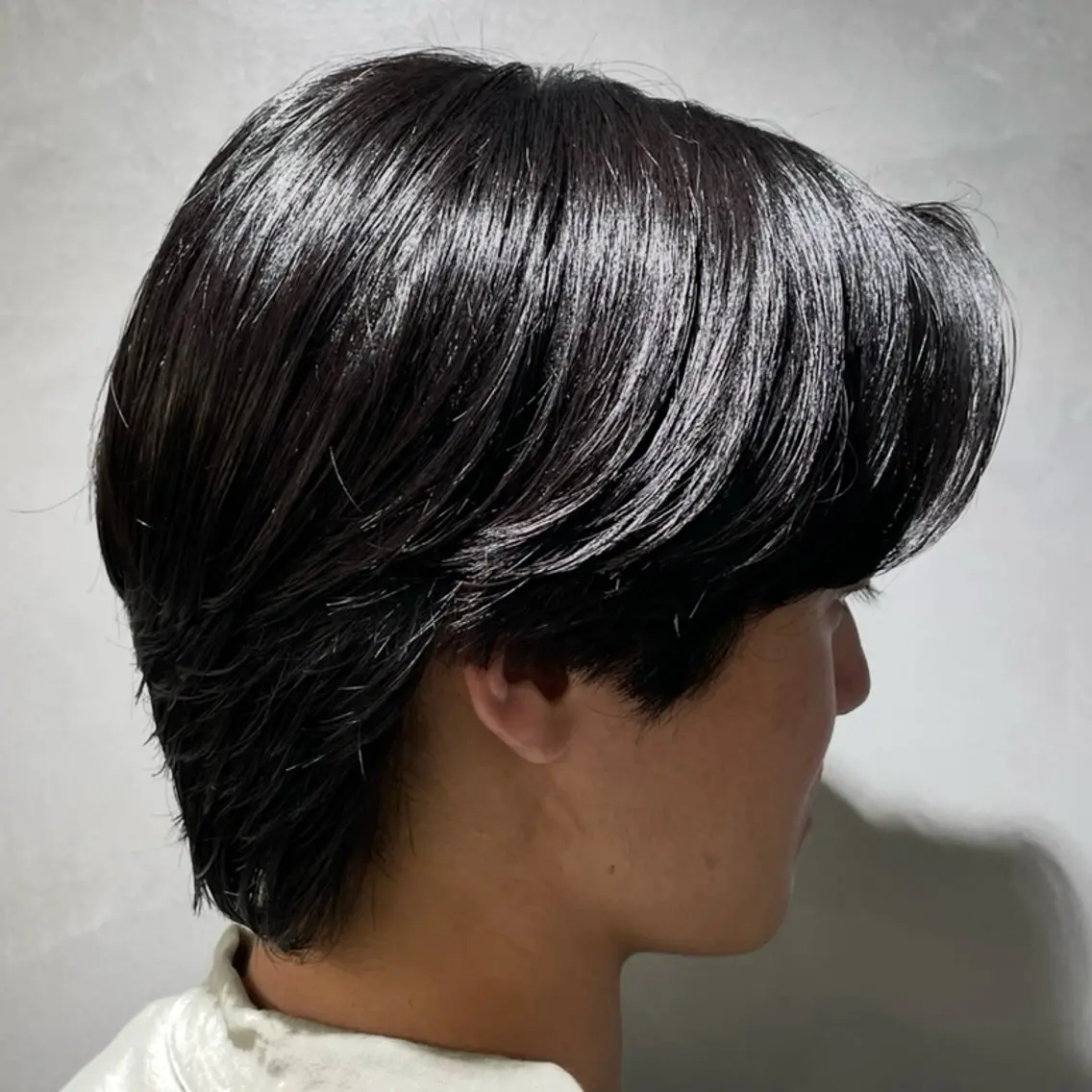 ミディアム パーマ ヘアアレンジ メンズ fifth 石川 凪のヘアスタイル